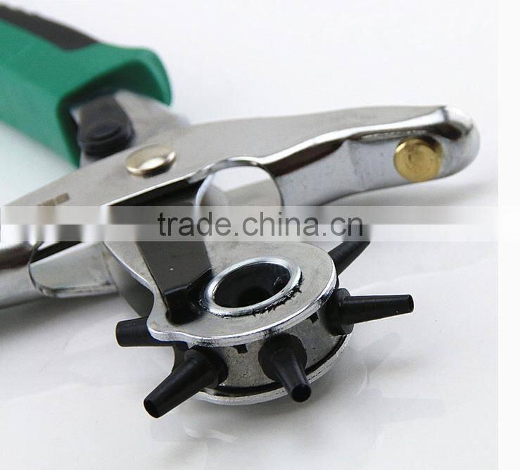 Berrylion Plastic handle Leather Punch 2pcs set Belt Leather Punch Set