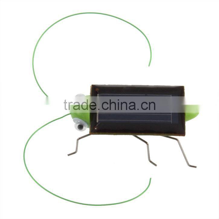 Educational Solar Powered Toy Solar Dried Grasshopper Gadget Kids