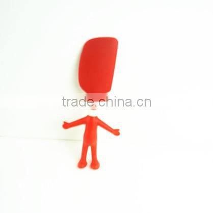32093 Figure shape Kitchen Tools Short spatular Nylon And Silicone Material