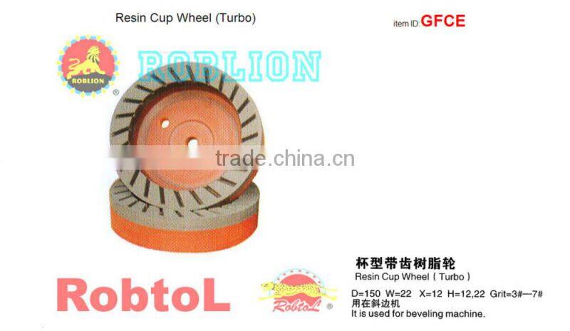 Bowl Turbo Glass Resin Wheel-GFCD