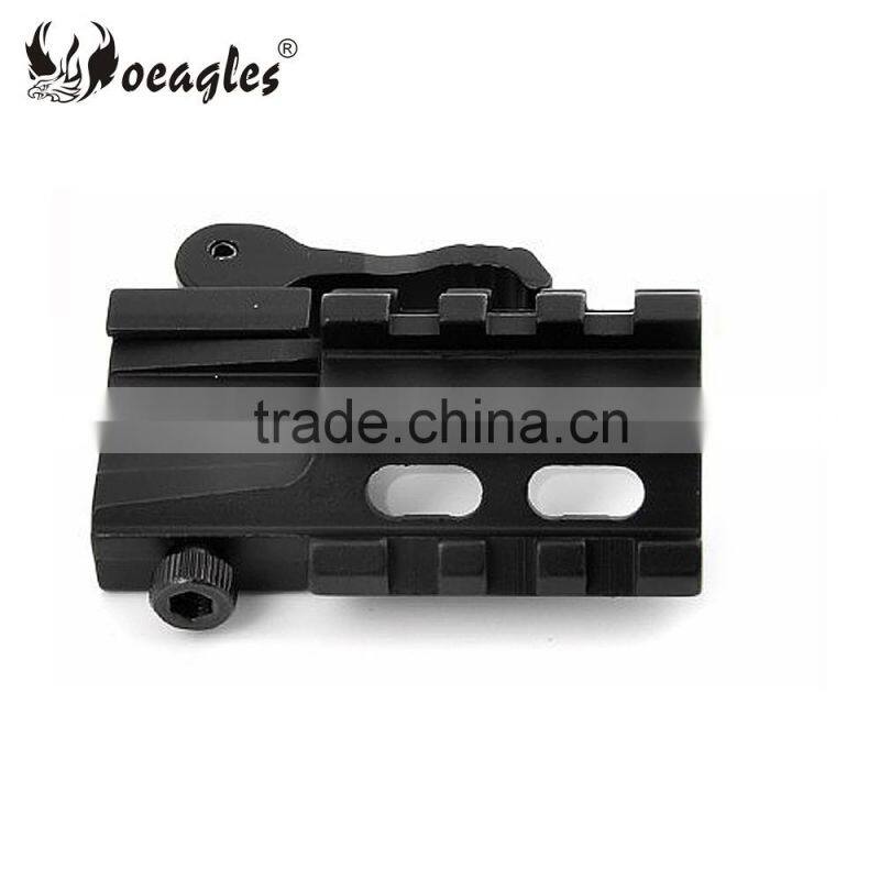 Oeagles Y0037D QD Tri Sides Exntend Picatinny Rail With 21mm Rail Weaver Hunting Accessories Gun Scope/ Flashlight Mounts
