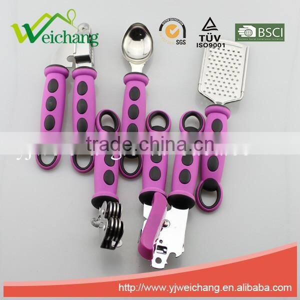 WCA004 New design great kitchen helper Two Stages Professional Kitchen Knife Sharpener with soft handle hot sale