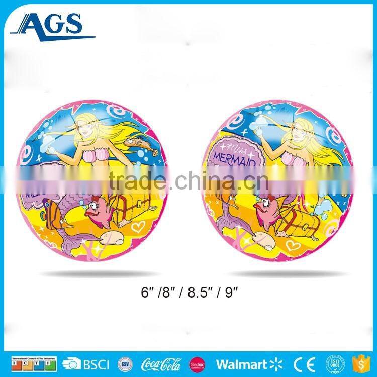2016 Hot sale colorful fruit design inflatable pvc toy ball