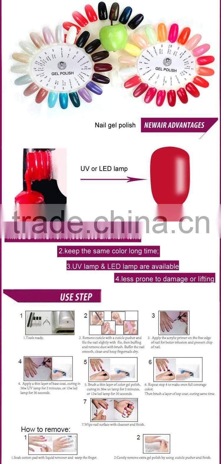 Factory Supplies New Design OEM Colorful Nail Supplies
