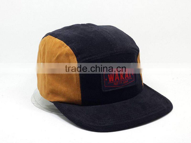 2016 design 5 panel blank cap wholesale / 5 panel hat sewing pattern