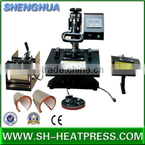 Swing Head Heat Press dye sublimation t-shirt printing machine