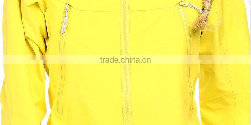 2015 ladies light weight water proof wind proof water proof coatings jacket