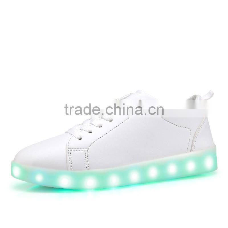 HFR-TS165-18 factory price lovers sport sneaker led shoes brand