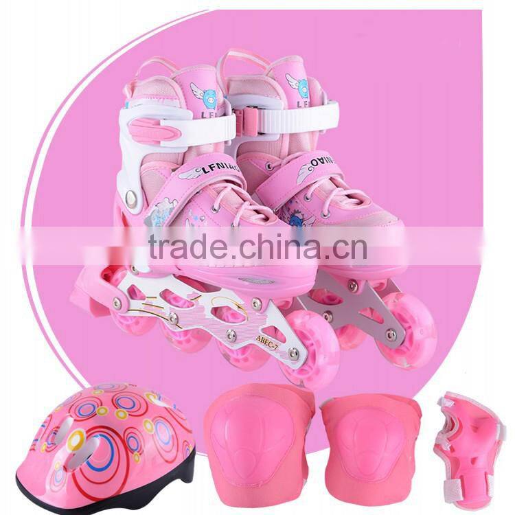 WSJ-X02 Hot sale led roller skates wheel shoes for kids