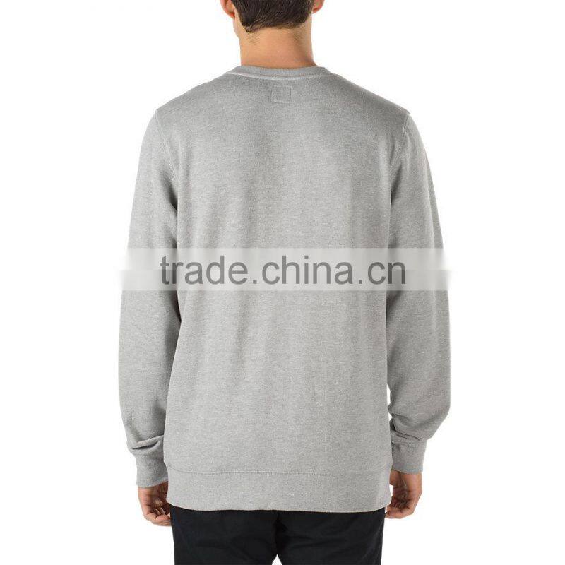Custom Graphic Center Chest And Sleeve Pullover Sweatshirt Autumn Style Fashion Long Sleeve Warm Soft Cotton Outfit