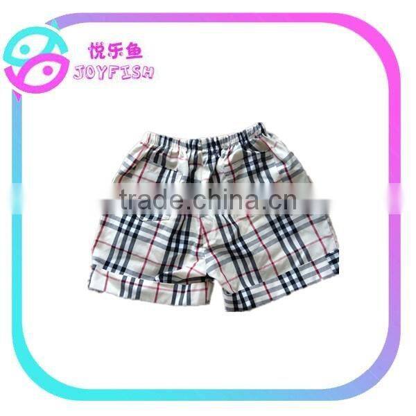 Boy's cotton check Shorts