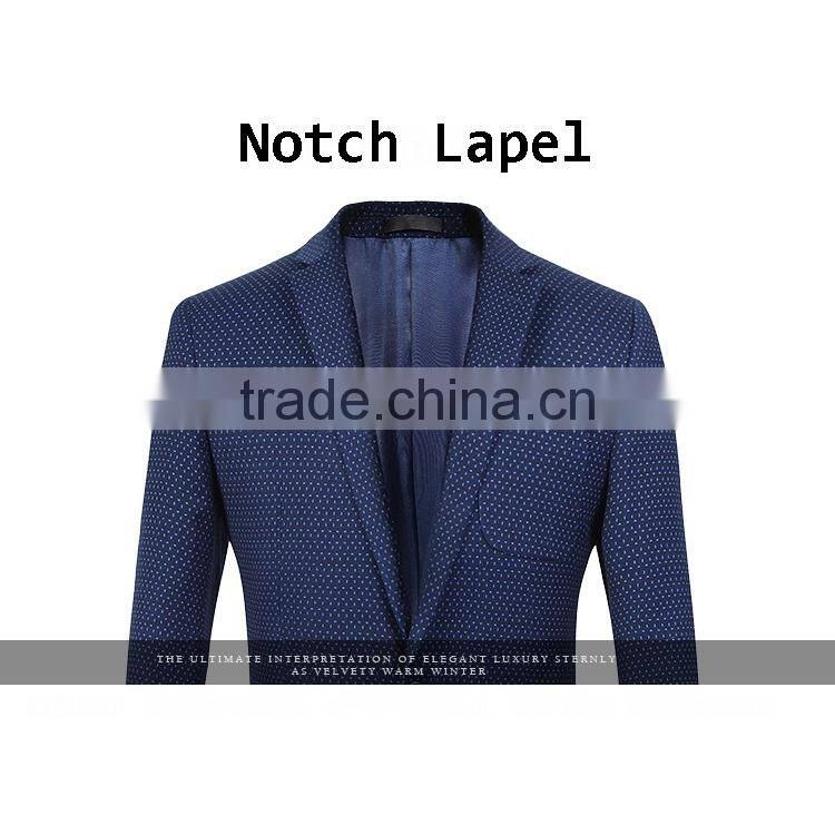 Fashion Design Mens Slim Fit 1 Button Suit Jacket Blazer For Sale
