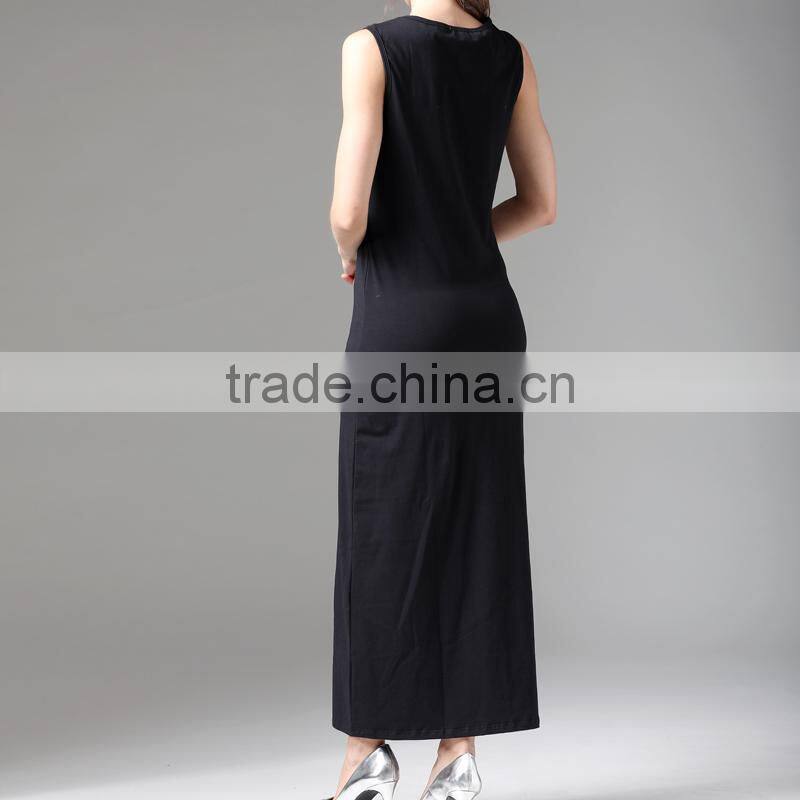Emotion Moms Summer OEM Service Europe Long Breastfeeding Maxi Dress Maternity Evening Dresses