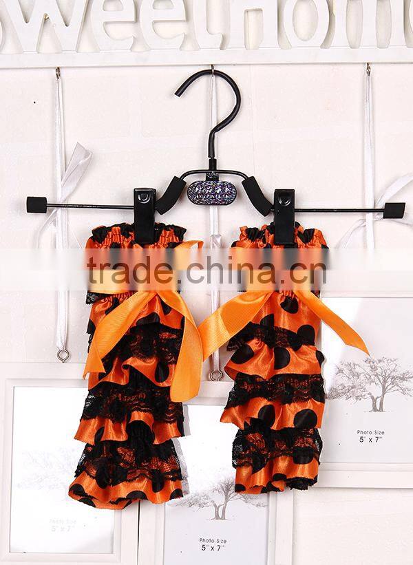 Fashion Kids Ruffle Lace Leg Warmers Baby Satin Knitted Leg Warmers