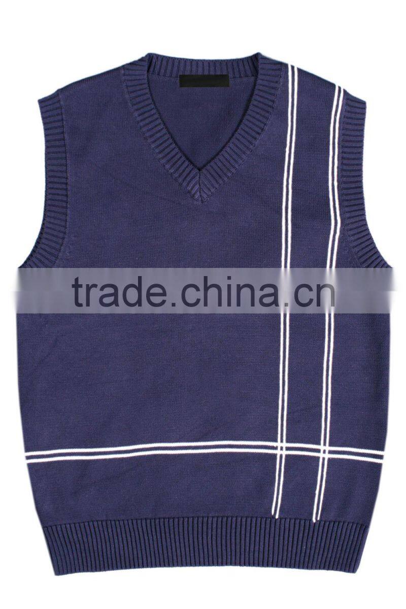 Man Fashion Latest Design Winter Sweater Vest 2015