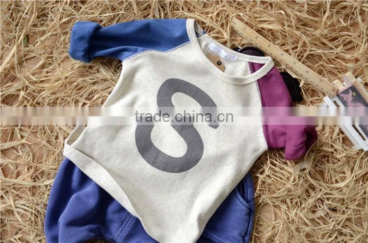 S16447A Wholesale Children Printed Letter Hoodies For Kids
