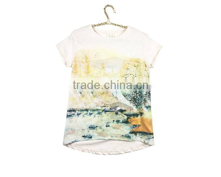 children clothes customized logo dress 2015 girl baby clothing