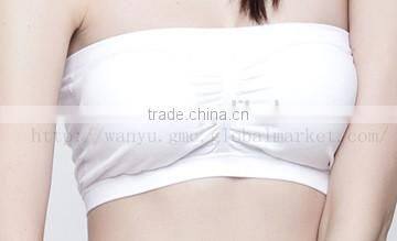 seamless white comfortable modern girls tops