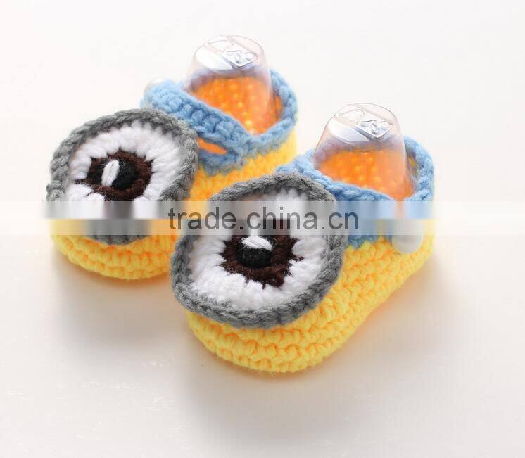 wholesale hot sale cute animal baby crochet shoes