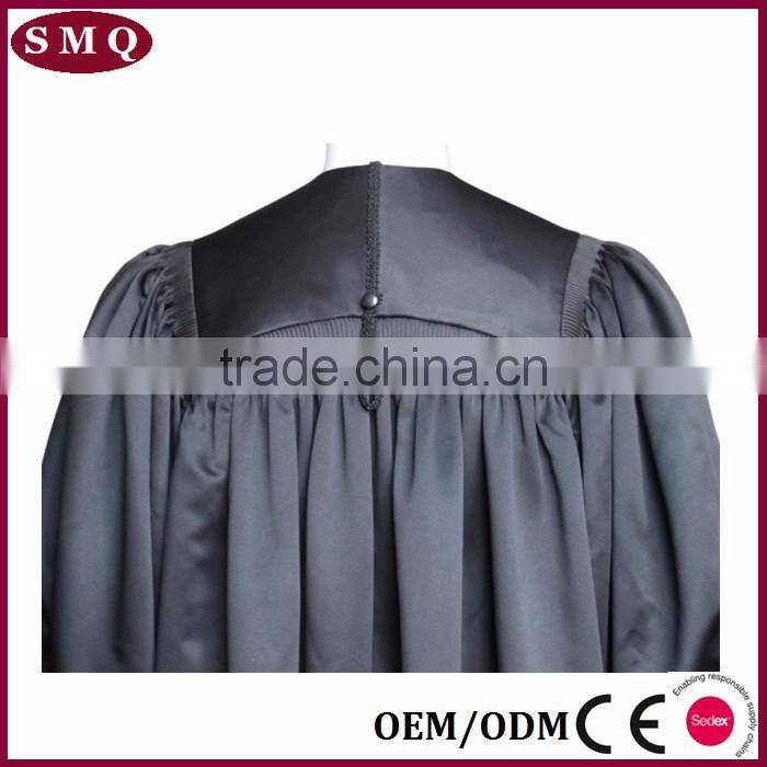 English lawyer robe with classic sleeves