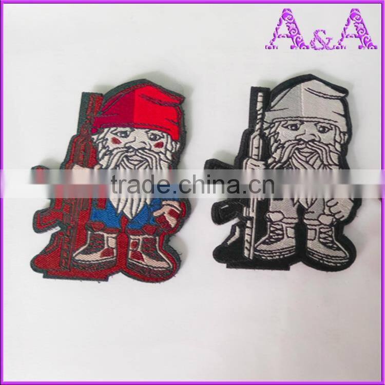 Fabric fake designer labels for clothing