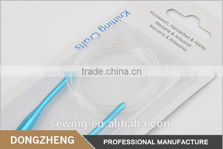 Premium sewing supplies colorful creative knitting needle crochet hook