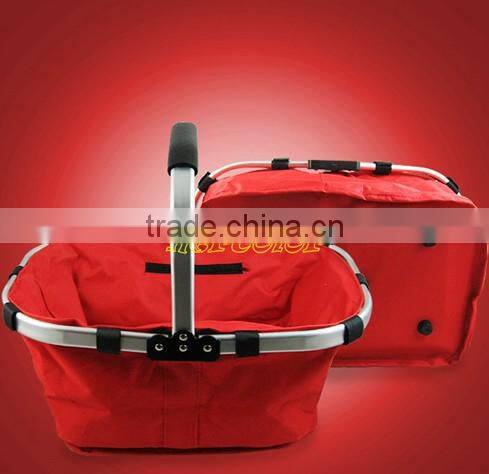 600D Oxford Fabric Collapsible Baskets for shopping