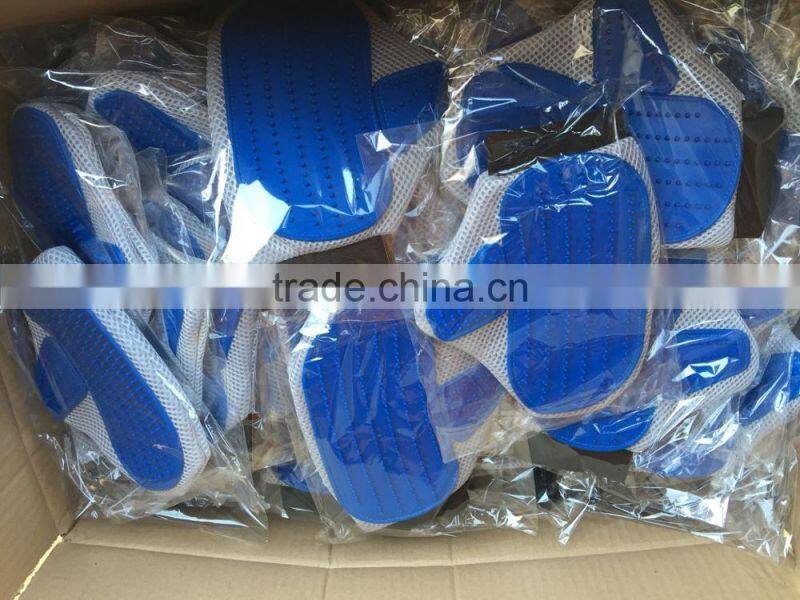 as seen on tv right hand newest Pet Grooming Glove, pet dog bathing Deshedding glove