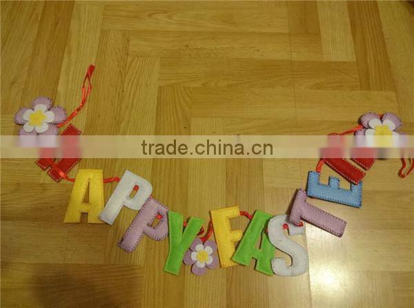 Happy Easter Felt Garland 110cm