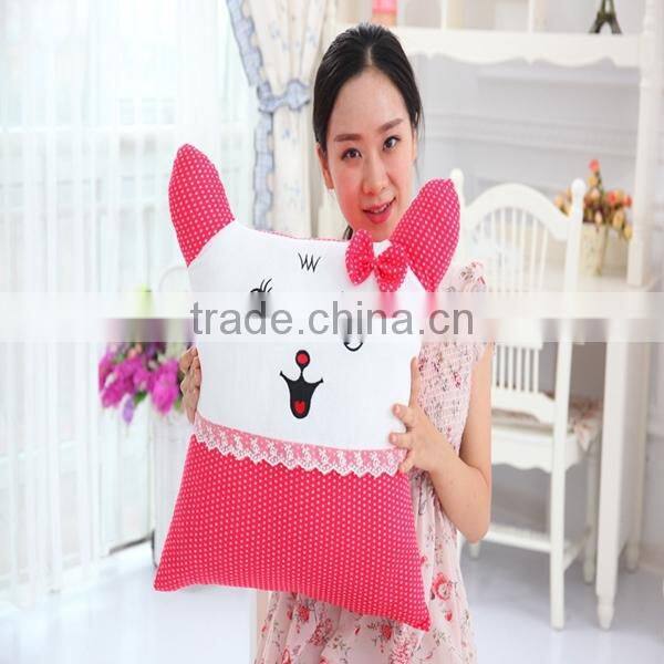 lovely carton shaped plush animal body pillow