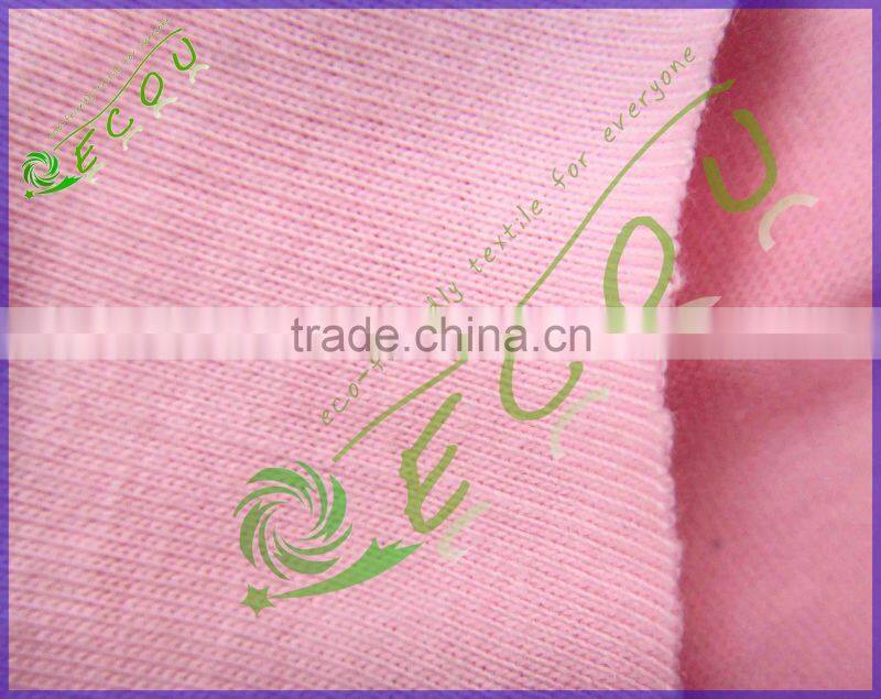 organic cotton warp knit fabric