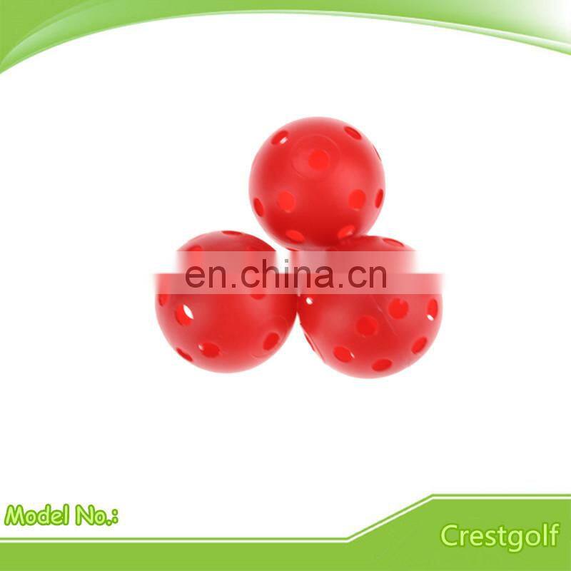 Plastic Golf Balls PE Balls Indoors Practice Range Ball