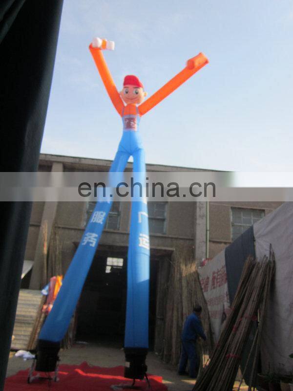 double leg giant dancing inflatable advertising air man on sale