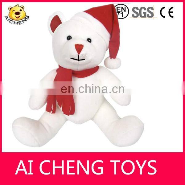 customize cute bear baby rattle hanging plush toys