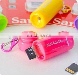 Hot sale customized LED mini torch LOGO printing flashing torches waterproof torch light