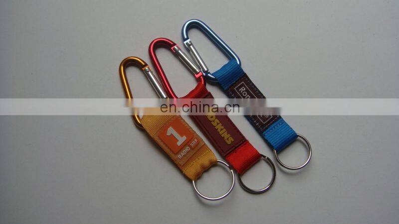 Hiking carabiner hook,aluminum snap bag hook made in china