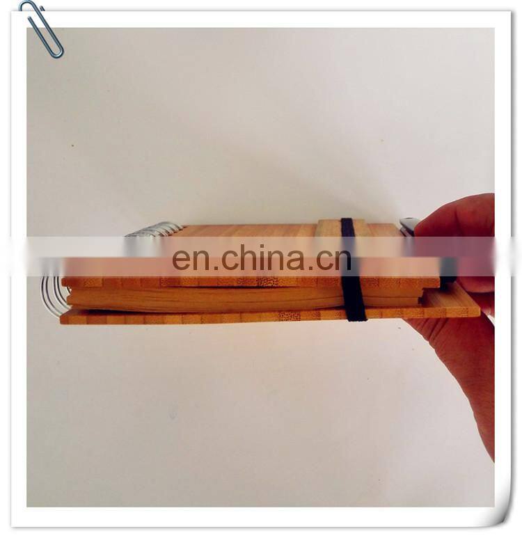 natural genuine bamboo spiral 70sheets notebook orgnizer set with bamboo ball pen and ruler