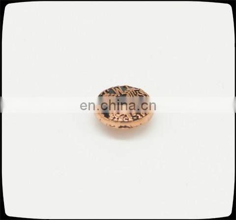 10mm red copper zinc alloy spray black oil rivets for garment ,shoes, bags