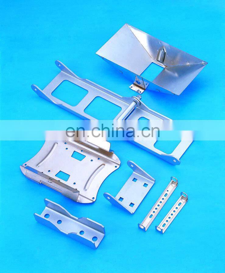 Custom precision sheet metal fabrication bending stamping spare part bracket