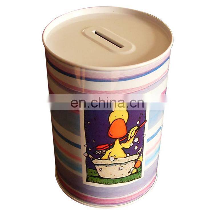 Beer can shaped money tin can coin bank wholesale