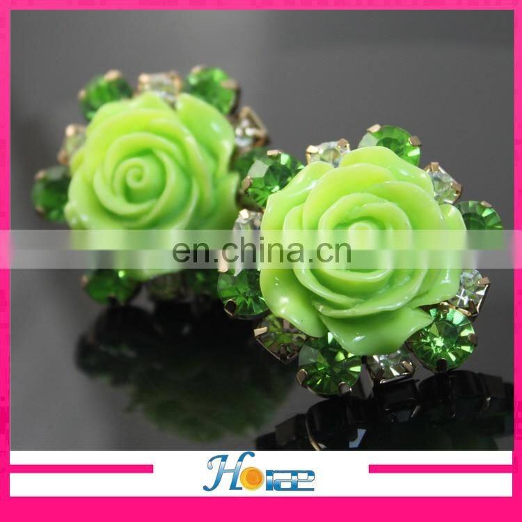 High Quality Metal rhinestone Shoe Buckle Ladies Shoes clip footwear accessories