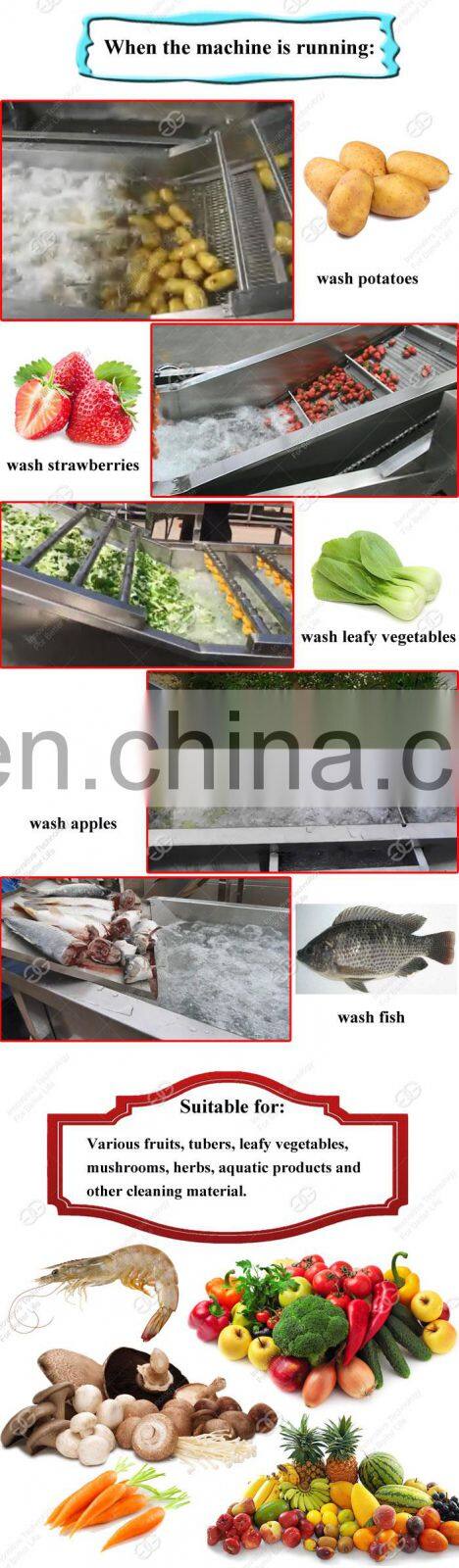 Easy To Operate Industrial Ozone Fruit Washing Machine Vegetable Washer