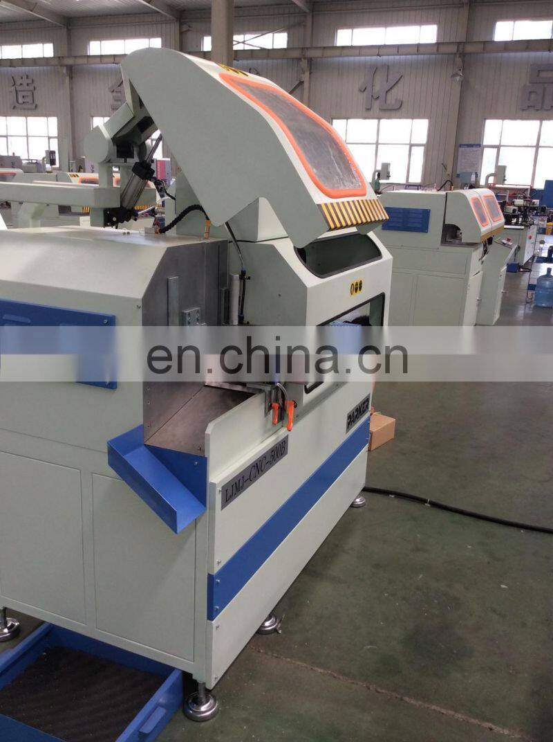 Single head automatic cutting saw servo motor feeding