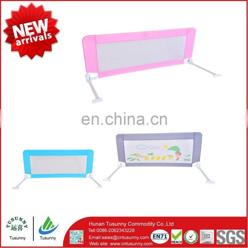 Fold Down Toddlers Safety Bed Rail Children Bed Guard with EVA