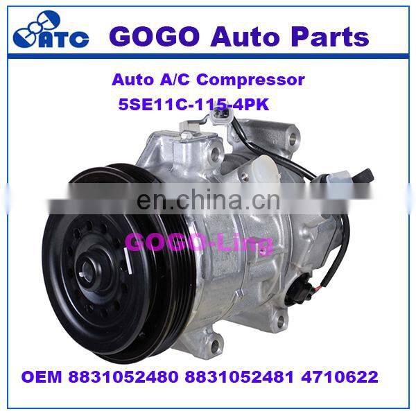 GOGO 5SE11C Auto A/C Compressor for TY Yaris 2006-2012 OEM 8831052480/8831052481 /4710622