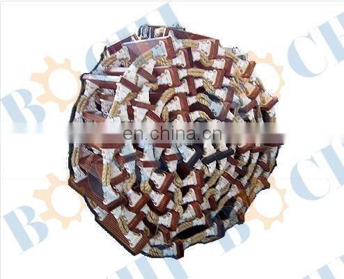 CCS ABS DNV GL LR Wooden Steps Ship Nylon Rope Ladder