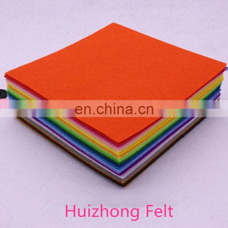 nonwoven fabric 3mm 5mm thick 100% polyester needle felt