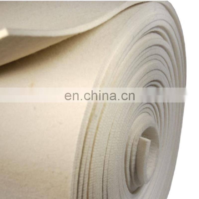 Heat resistant 100% nomex felt belt used on heat transfer printing machine