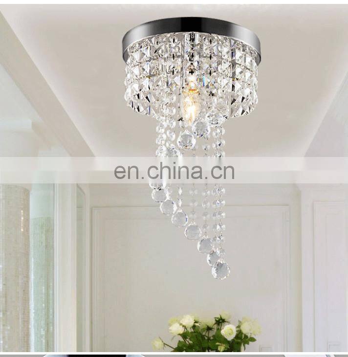Fashion Duplex Modern Crystal Chandelier LED Restaurant Living Room Luminaire
