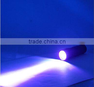 12LED cheap aluminum UV led flashlight